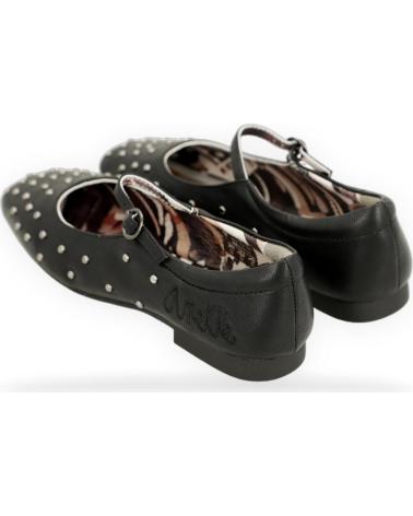 ANEKKE SAPATILHAS COM TACHAS E FECHO DE FIVELA BLACK