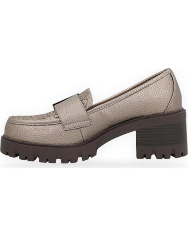 ANEKKE MOCASSINS PLATAFORMA COM FIVELA DECORATIVA GOLD