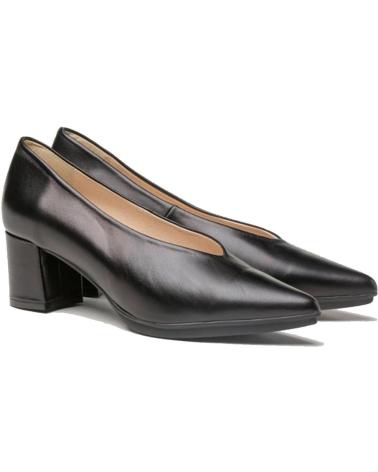 Woman Zapatos de tacón EVA MAÑAS SALON PIEL 1497 NEGRO