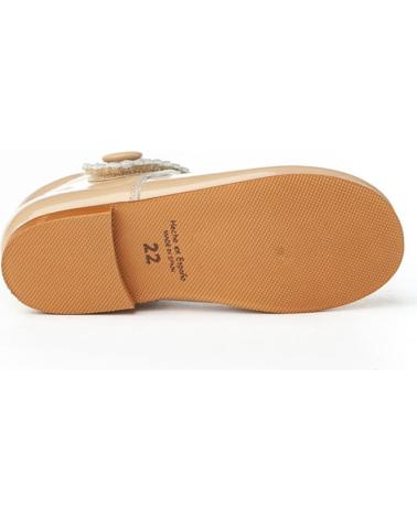 Schuhe für Mädchen ANGELITOS ZAPATO MERCEDITAS PIEL 1502 CAMEL