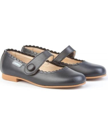 Schuhe für Mädchen ANGELITOS ZAPATO FRANCESITAS PIEL 1512 MARINO