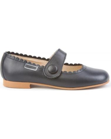 Schuhe für Mädchen ANGELITOS ZAPATO FRANCESITAS PIEL 1512 MARINO