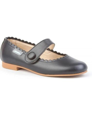 Schuhe für Mädchen ANGELITOS ZAPATO FRANCESITAS PIEL 1512 MARINO