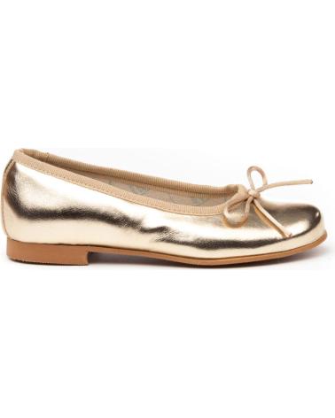 Schuhe für Mädchen ANGELITOS BAILARINA PIEL 1564 PLATINO