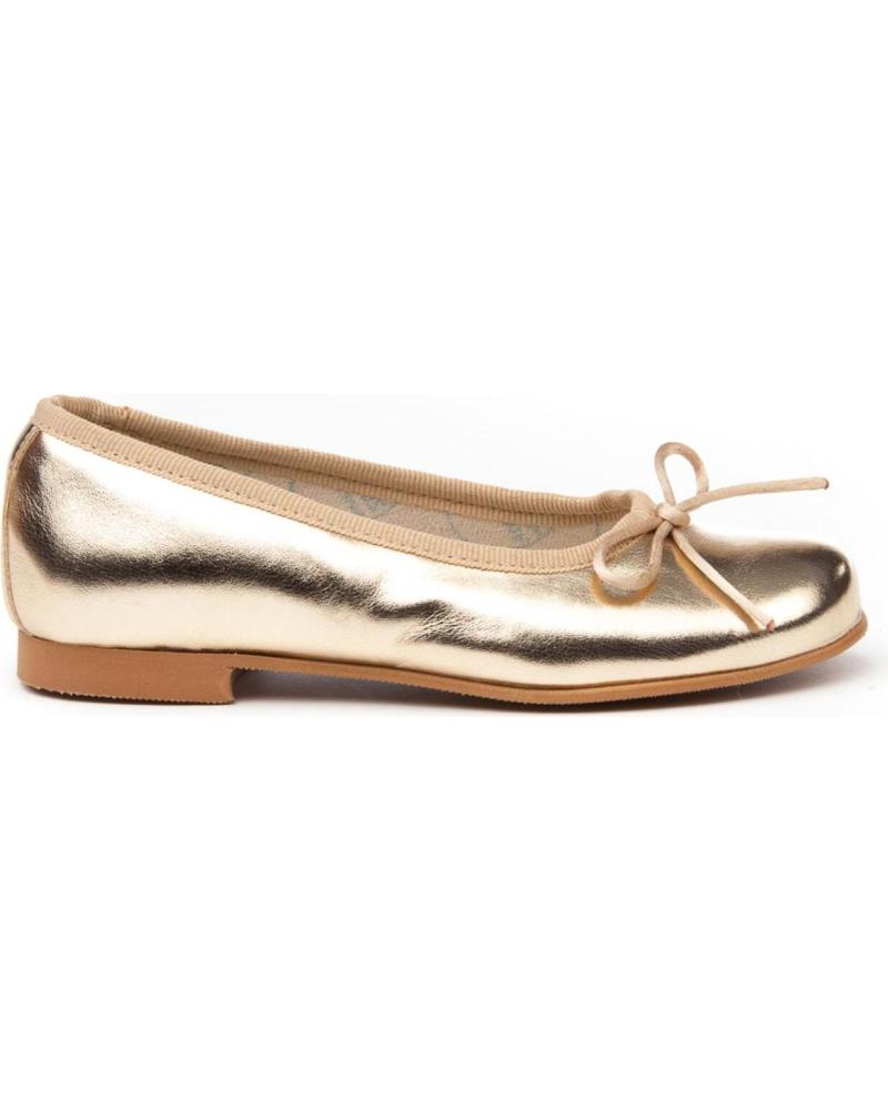 girl shoes ANGELITOS BAILARINA PIEL 1564 PLATINO
