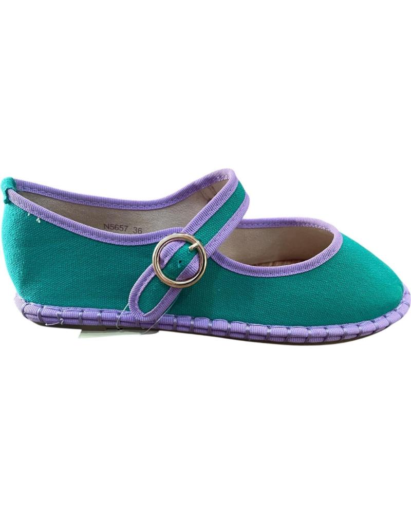 BUBBLE BOBBLE SAPATILHAS DE LINHO COM FECHO DE FIVELA MODELO N5658 VARIOS COLORES
