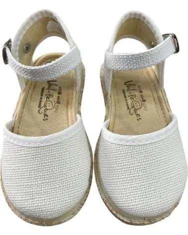 EL CABALLITO AVARCAS DE ESPARTO COM FIVELA MODELO 1001 BLANCO