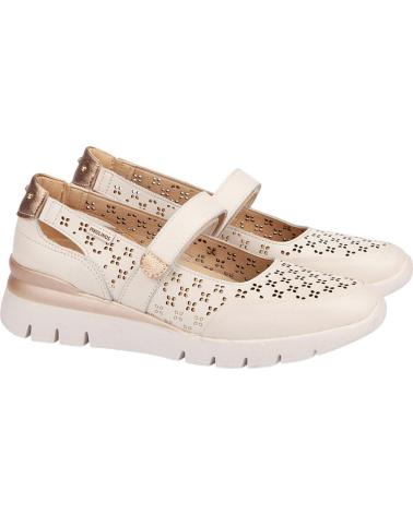 PIKOLINOS BAILARINA PERFURADA COM VELCRO PIKOLINOS W4R-6774C1 HIELO