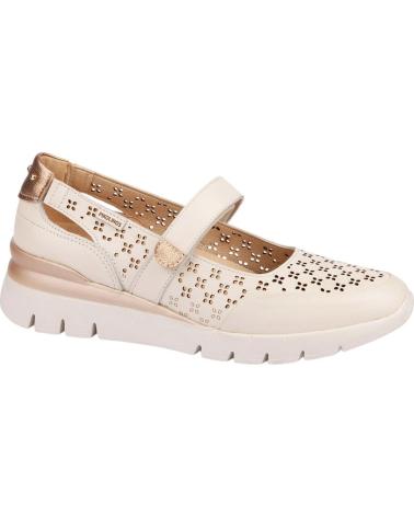 PIKOLINOS BAILARINA PERFURADA COM VELCRO PIKOLINOS W4R-6774C1 HIELO