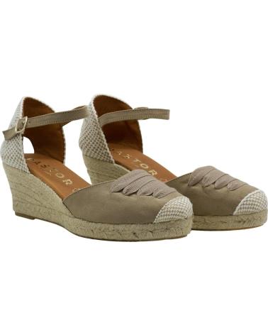 CABRERA SANDÁLIA ALPARGATA CUNHA CABRERA 34-5 BEIGE