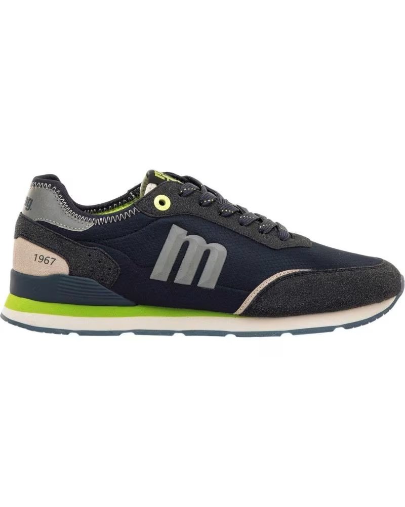 MTNG ZAPATILLAS DEPORTIVAS MODELO 84859 CON DETALLE EN CONTRASTE MARINO