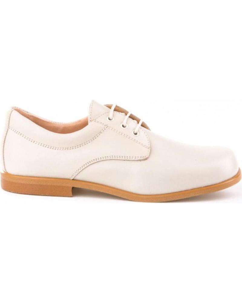 boy shoes ANGELITOS ZAPATO CEREMONIA PIEL 1811 BEIGE