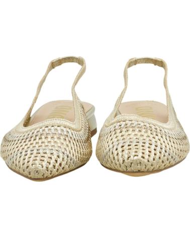 DANGELA SAPATOS SLINGBACK TECIDOS COM SALTO BAIXO NEGRO