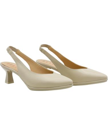 DESIREÉ SAPATO ABERTO DE SALTO MÉDIO DESIREÉ MACA2 BEIGE