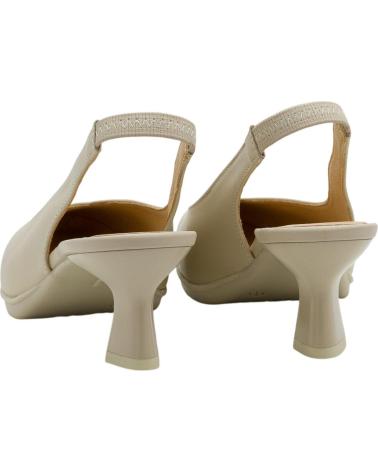 DESIREÉ SAPATO ABERTO DE SALTO MÉDIO DESIREÉ MACA2 BEIGE