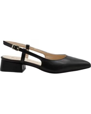 PATRICIA MILLER SAPATO SLINGBACK PATRICIA MILLER 6305F NEGRO