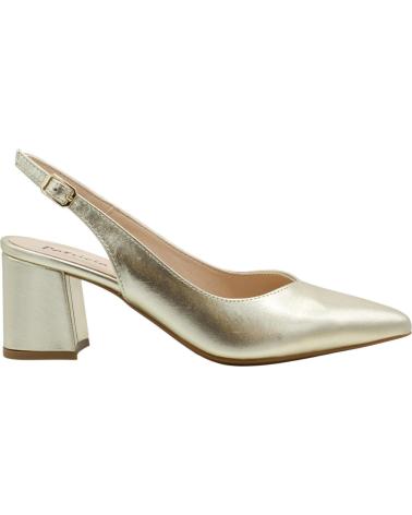 PATRICIA MILLER SAPATOS DE SALTO MÉDIO SLINGBACK PATRICIA MILLER 5532F OURO ORO