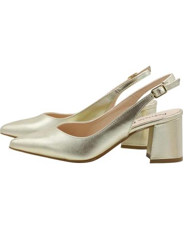 PATRICIA MILLER SAPATOS DE SALTO MÉDIO SLINGBACK PATRICIA MILLER 5532F OURO ORO