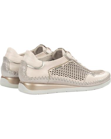FLUCHOS TÊNIS FLUCHOS F2143 COM DETALHE PERFURADO BEIGE