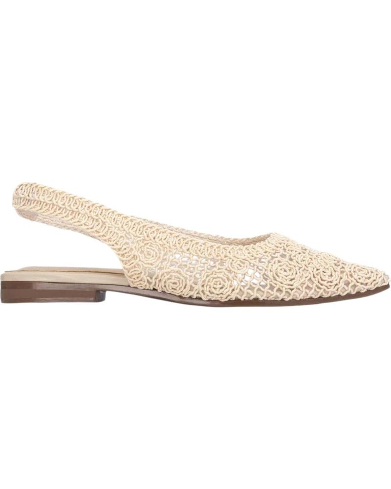 XTI SANDÁLIAS SLINGBACK COM ACABAMENTO TRANÇADO BEIGE