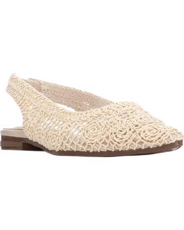 XTI SANDÁLIAS SLINGBACK COM ACABAMENTO TRANÇADO BEIGE