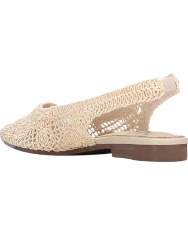 XTI SANDÁLIAS SLINGBACK COM ACABAMENTO TRANÇADO BEIGE