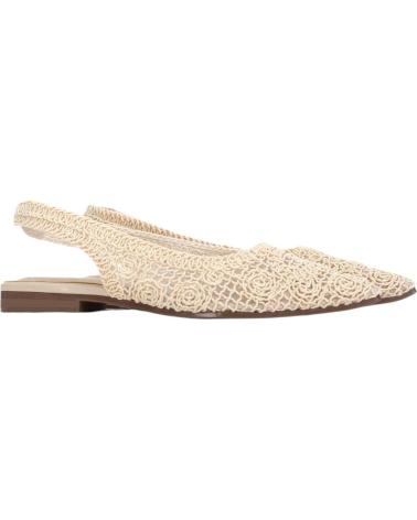 XTI SANDÁLIAS SLINGBACK COM ACABAMENTO TRANÇADO BEIGE
