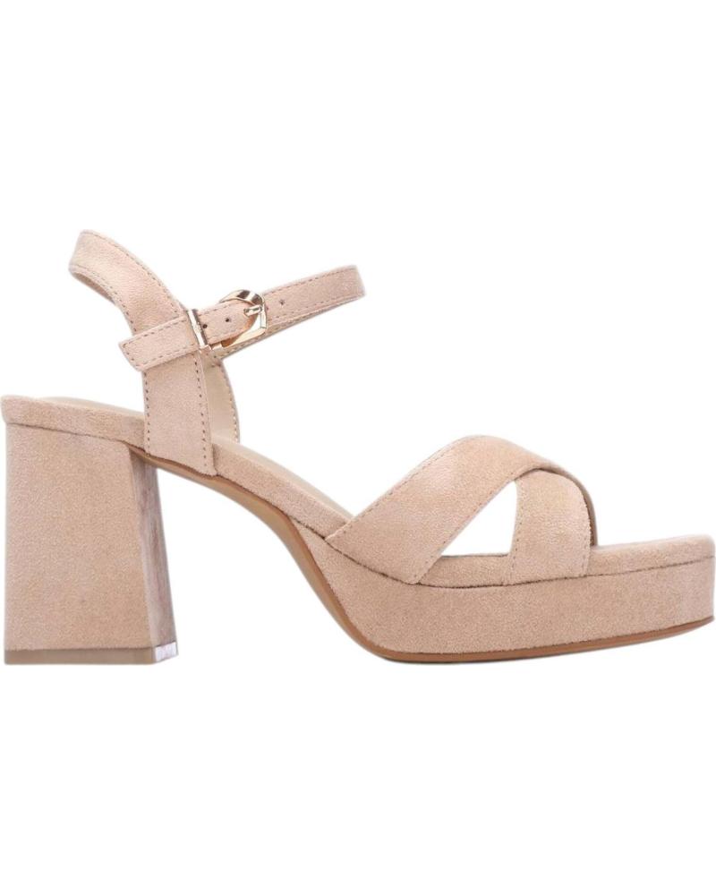 XTI SANDÁLIA DE SALTO XTI 145288 COM PLATAFORMA BEIGE