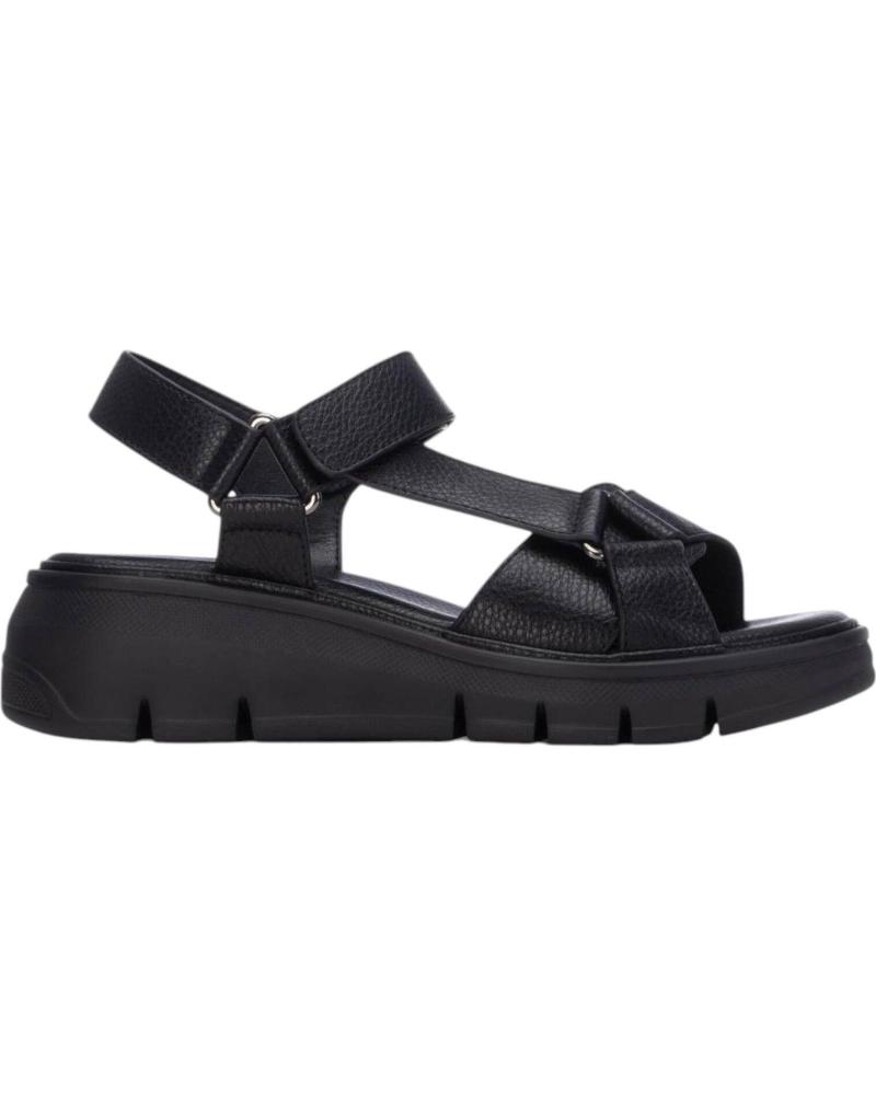 XTI SANDÁLIA PLATAFORMA COM FECHO DE VELCRO NEGRO