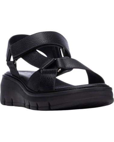 XTI SANDÁLIA PLATAFORMA COM FECHO DE VELCRO NEGRO