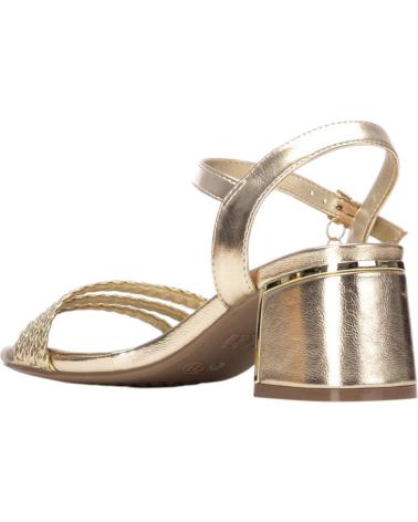 XTI SANDÁLIA DE SALTO COM TIRAS CRUZADAS XTI 145439 ORO