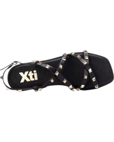XTI SANDÁLIA RASTEIRA COM TACHAS 145150 NEGRO
