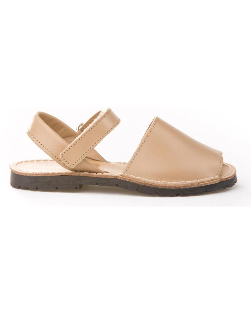 Sandalen für Mädchen und Junge ANGELITOS AVARCA PIEL 202 CAMEL