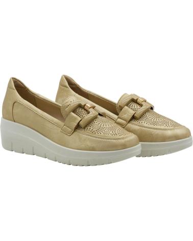 MYSOFT MOCASSINS 26M315 COM PLATAFORMA BEIGE