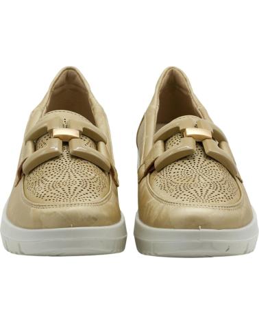 MYSOFT MOCASSINS 26M315 COM PLATAFORMA BEIGE