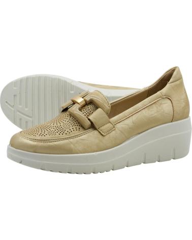 MYSOFT MOCASSINS 26M315 COM PLATAFORMA BEIGE