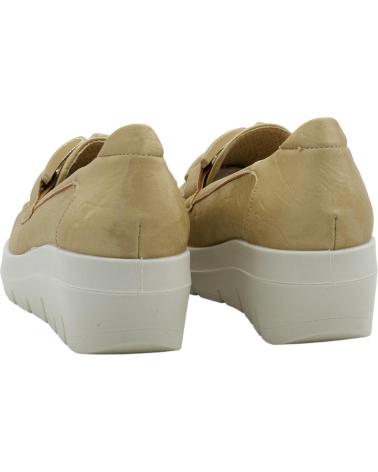 MYSOFT MOCASSINS 26M315 COM PLATAFORMA BEIGE