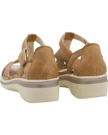 AMARPIES SANDÁLIA DE CUNHA PERFURADA AMD30030 CUERO