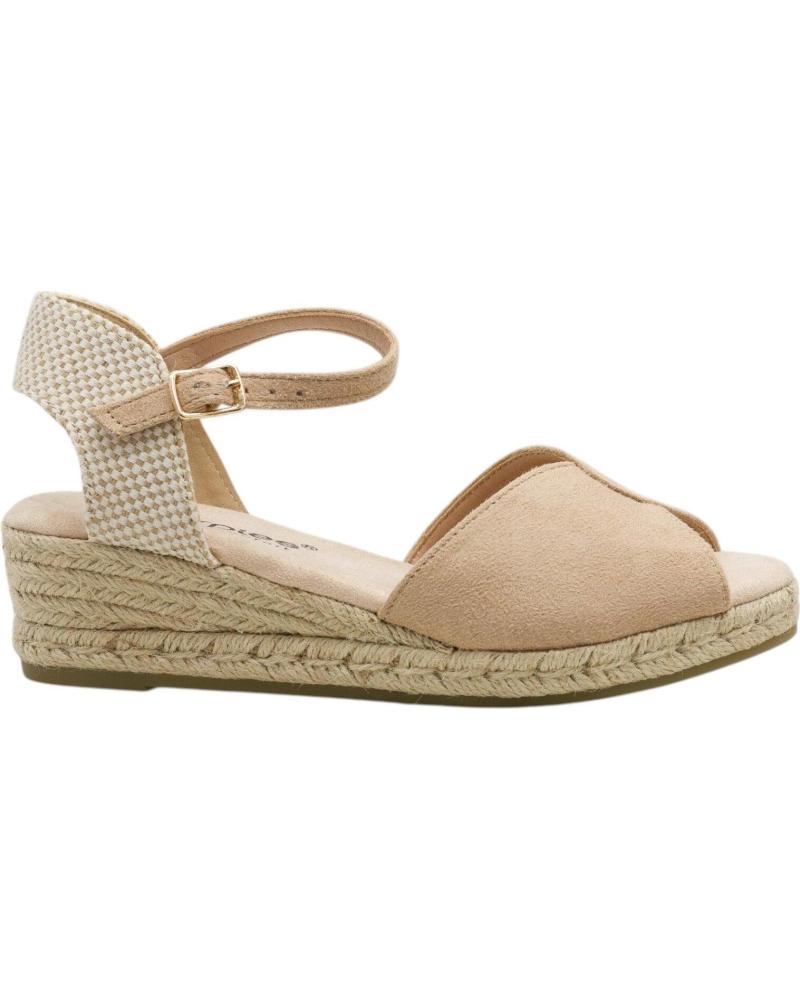 AMARPIES SANDÁLIA CUNHA DE ESPARTO AMARPIES ACX28503 BEIGE