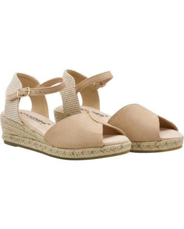 AMARPIES SANDÁLIA CUNHA DE ESPARTO AMARPIES ACX28503 BEIGE