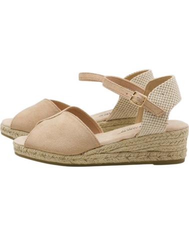 AMARPIES SANDÁLIA CUNHA DE ESPARTO AMARPIES ACX28503 BEIGE
