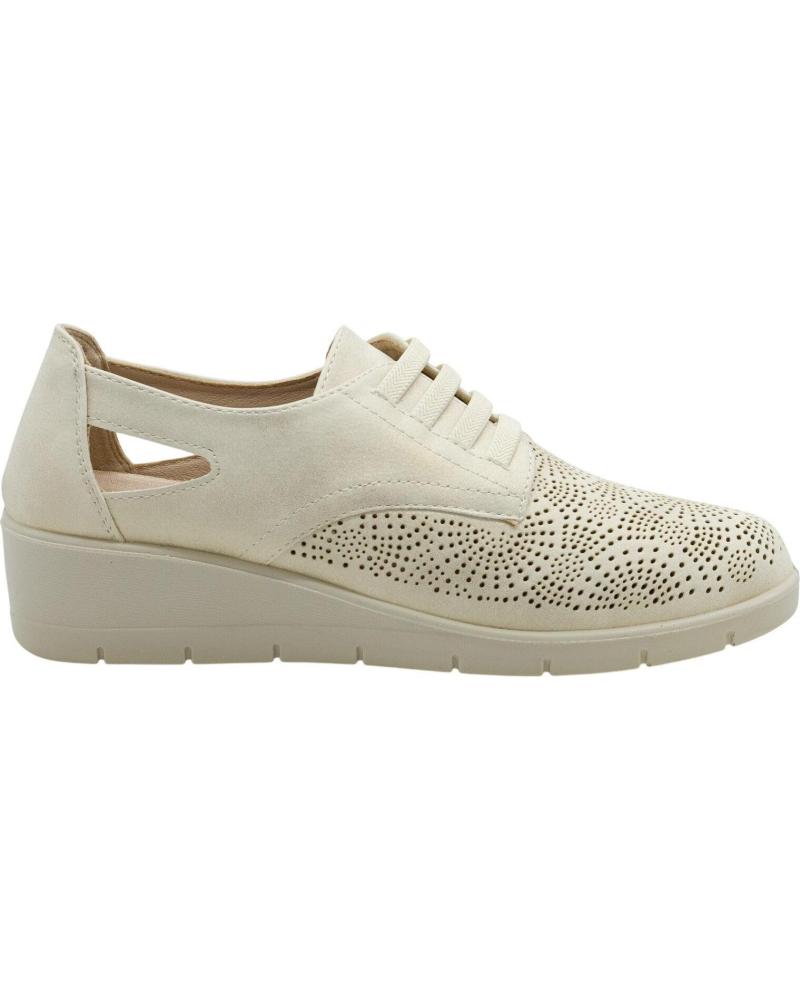 MYSOFT SAPATO OXFORD MYSOFT 26M207 COM CUNHA E PERFURAÇÕES ORO