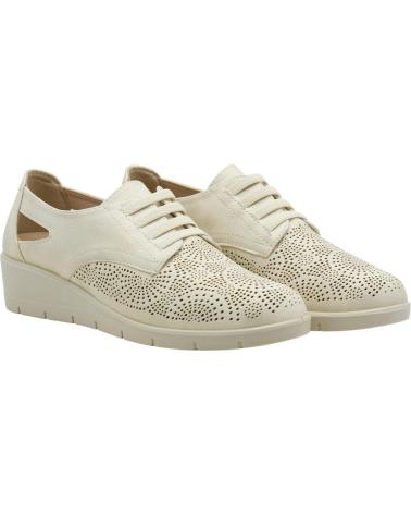 MYSOFT SAPATO OXFORD MYSOFT 26M207 COM CUNHA E PERFURAÇÕES ORO