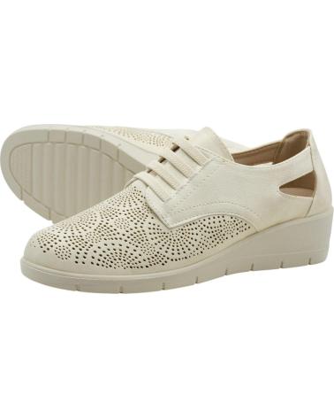 MYSOFT SAPATO OXFORD MYSOFT 26M207 COM CUNHA E PERFURAÇÕES ORO