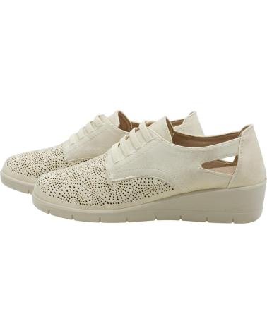 MYSOFT SAPATO OXFORD MYSOFT 26M207 COM CUNHA E PERFURAÇÕES ORO