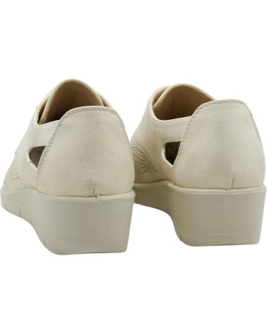MYSOFT SAPATO OXFORD MYSOFT 26M207 COM CUNHA E PERFURAÇÕES ORO