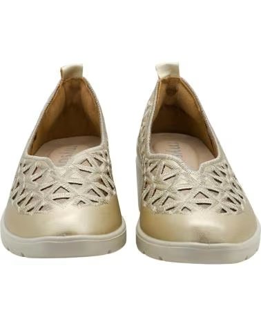 MYSOFT SAPATO ANABELA RECORTADO MYSOFT 26M217 ORO