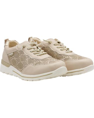 AMARPIES TÊNIS CASUAIS AHI30065 EM TOM NEUTRO BEIGE