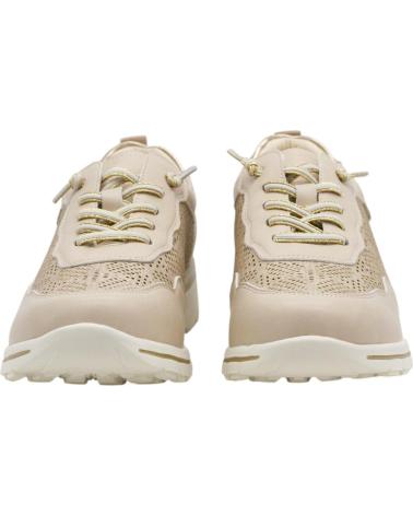 AMARPIES TÊNIS CASUAIS AHI30065 EM TOM NEUTRO BEIGE