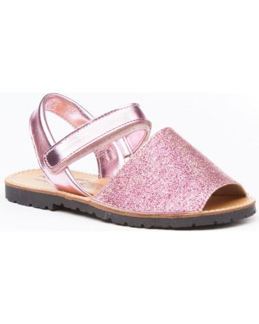 Sandalias de Niña ANGELITOS AVARCA PIEL 208 ROSA